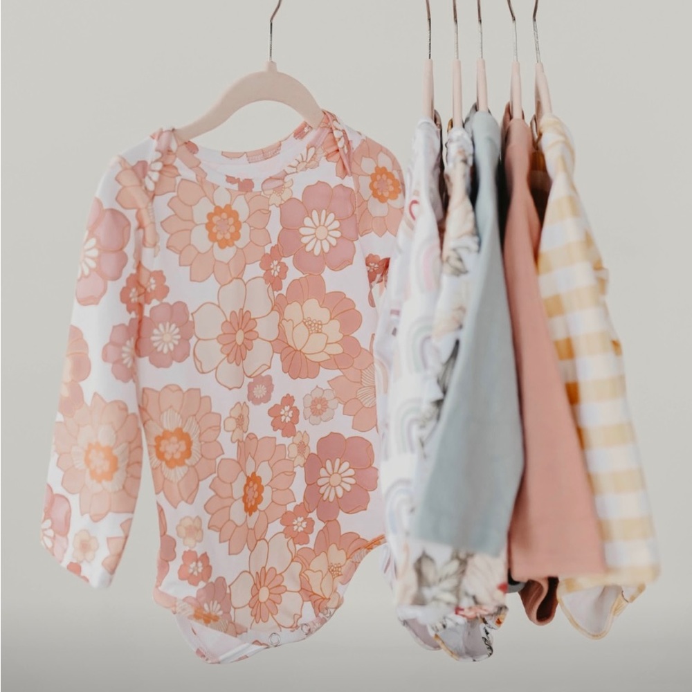 Brand new long sleeve onesies - Various prints and sizes